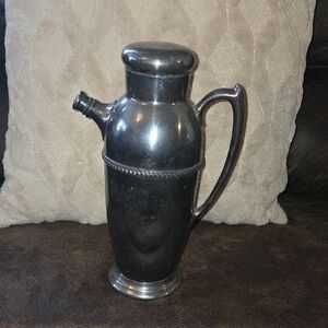 Antique Martini Pitcher Poole Silver Co. E.P.C. 1002 Taunton, MA